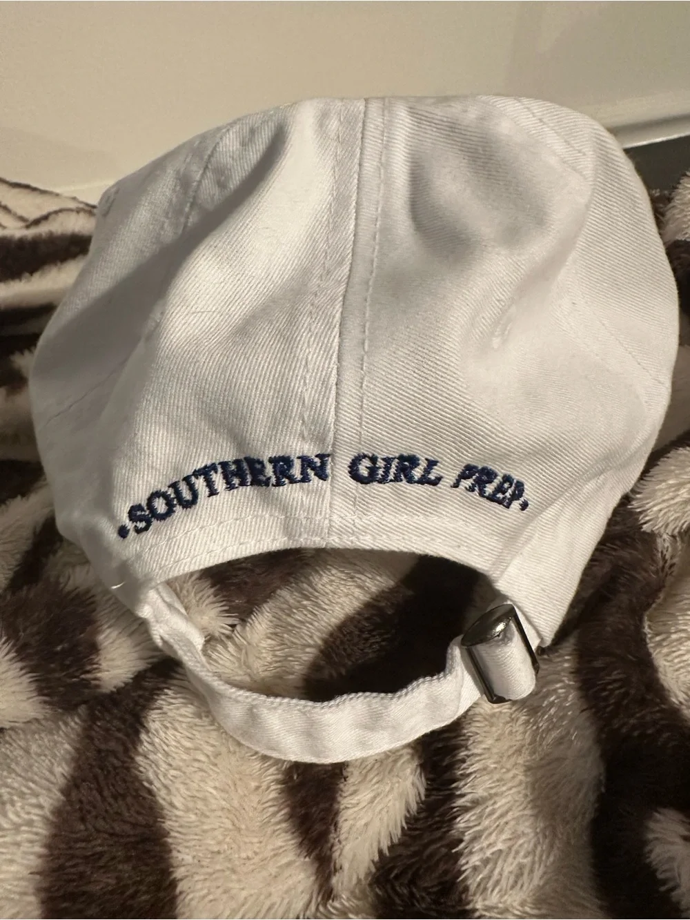 Women’s White “Prep” Adjustable Hat